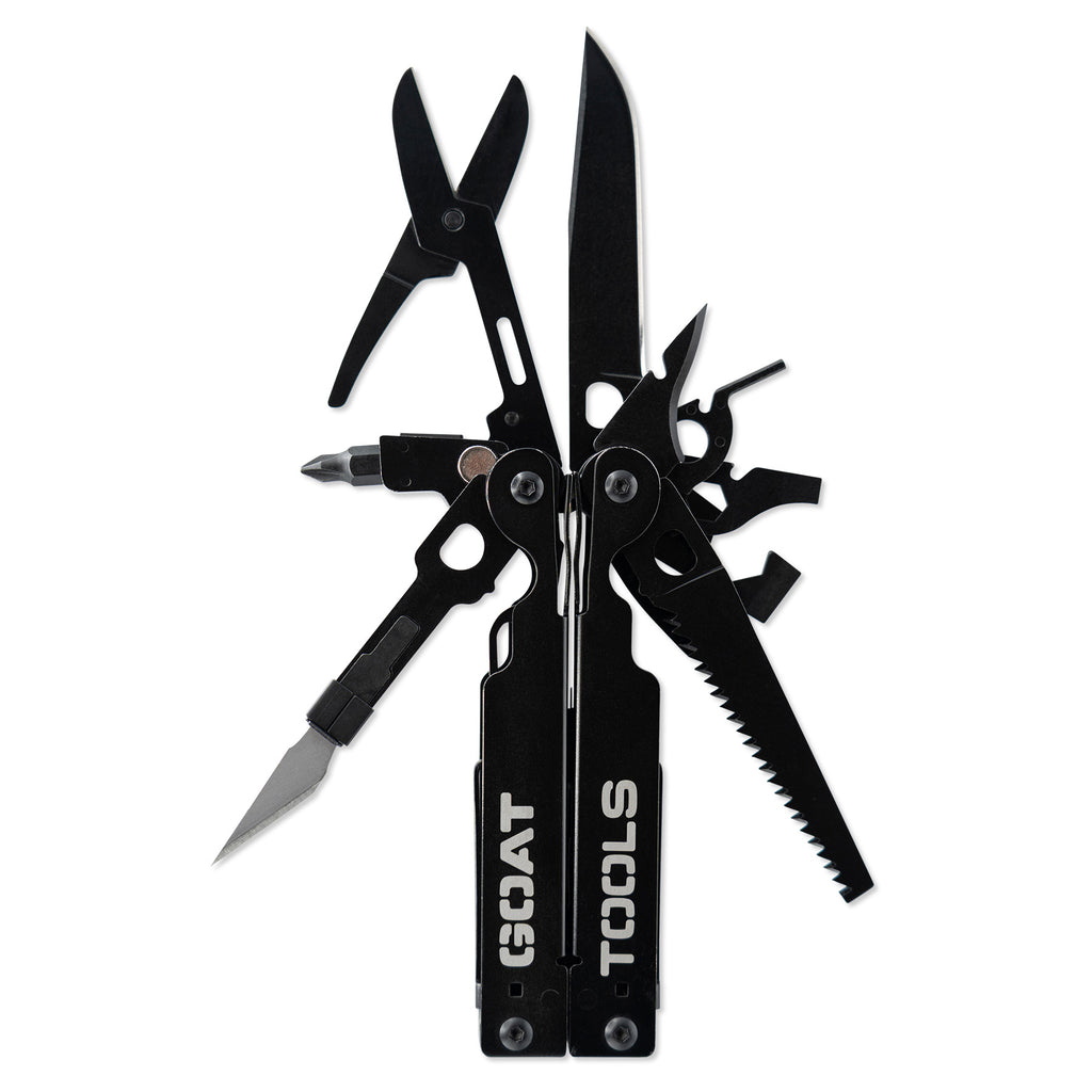 GOAT Multi-tool + add-on tools - Black Oxide
