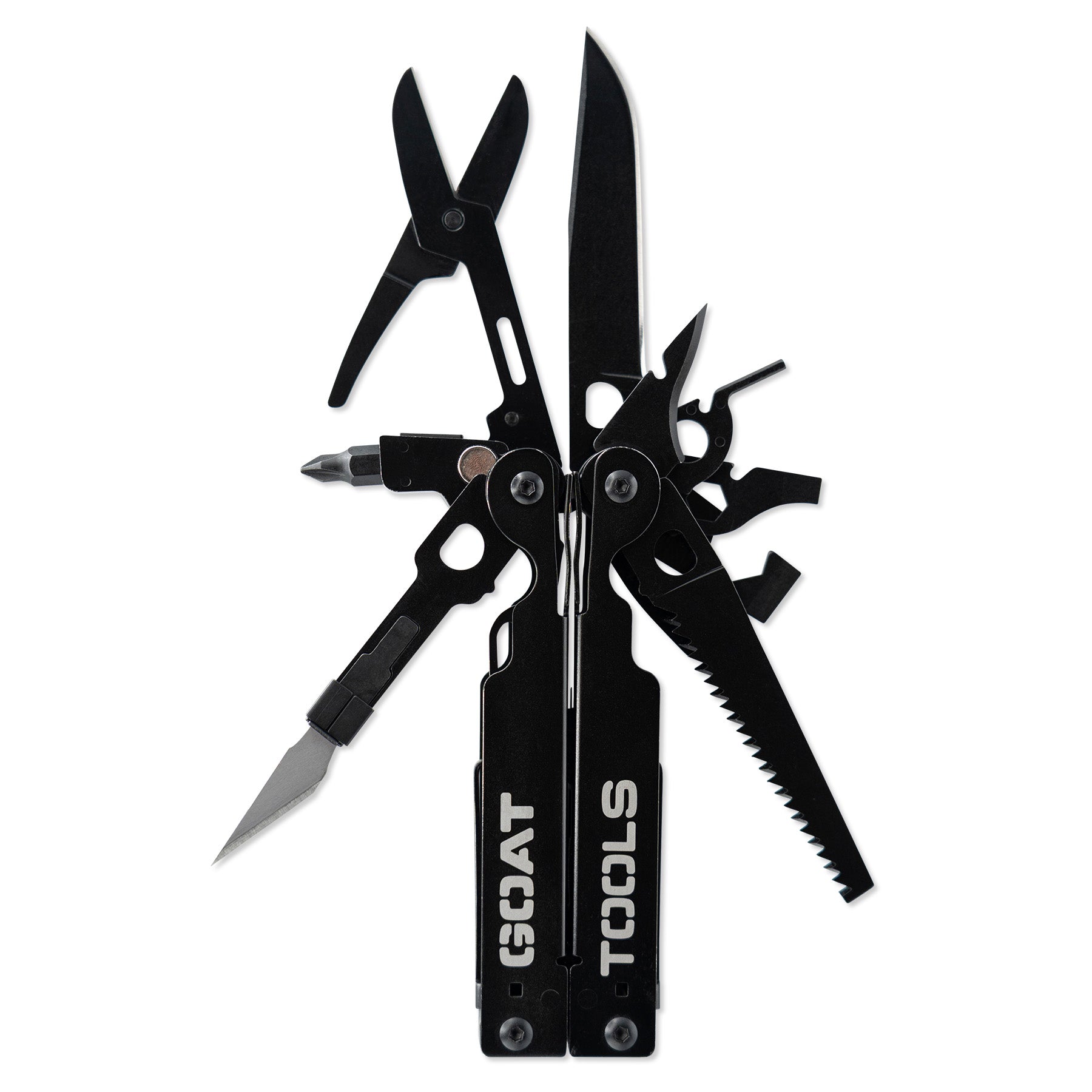 GOAT Multi-tool + add-on tools - Black Oxide