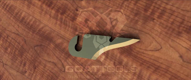Bronze Carbon Scraper - GOAT Tools